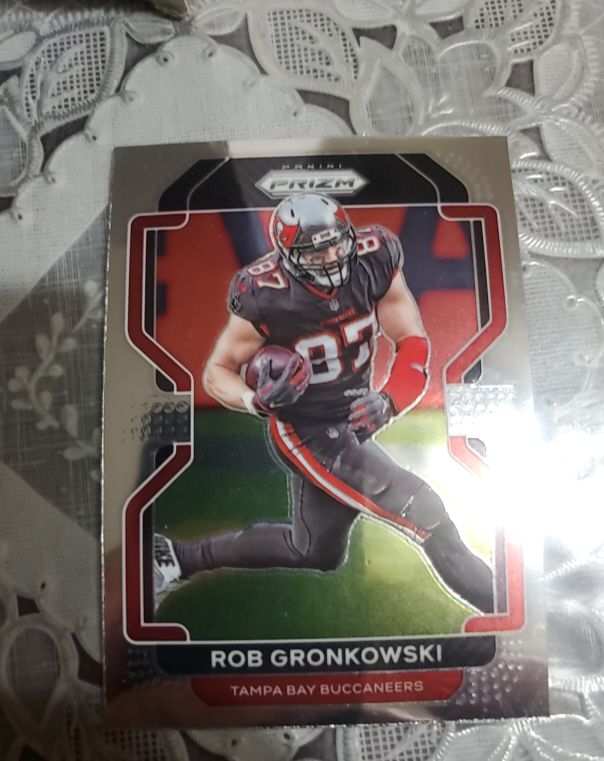 2021 Panini Prizm #252 Rob Gronkowski — front