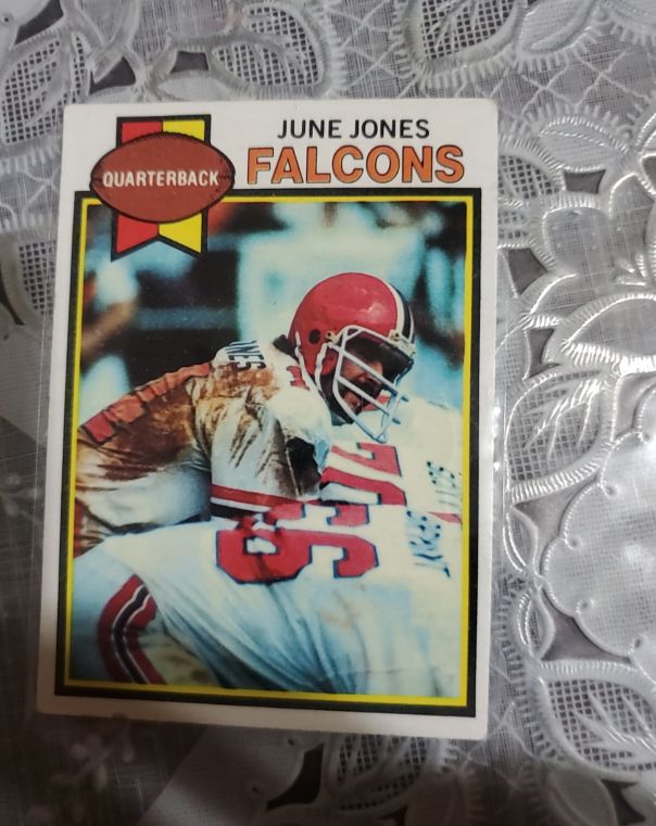 1978 Atlanta Falcons Team Issue June Jones — front