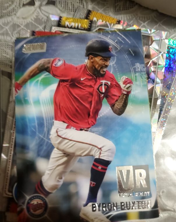 2020 Topps Stadium Club Virtual Reality #VR-12 Byron Buxton — front