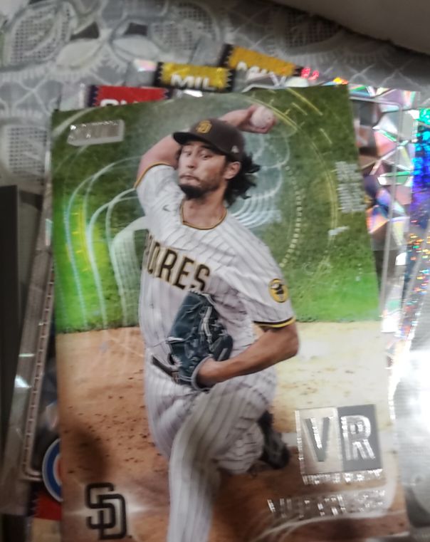 2022 Topps Stadium Club Virtual Reality #VR-15 Yu Darvish — front