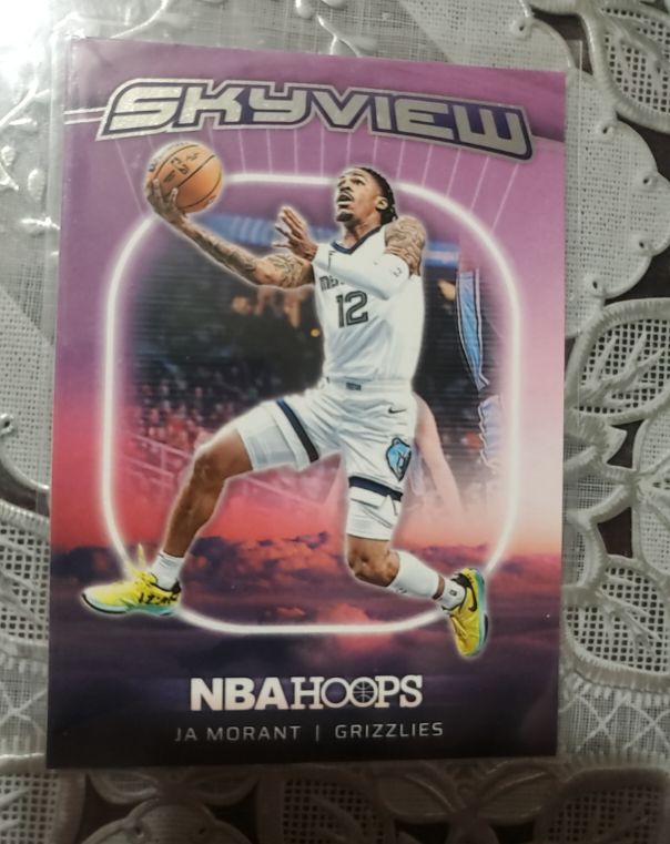2022 Panini NBA Hoops Skyview Ja Morant — front