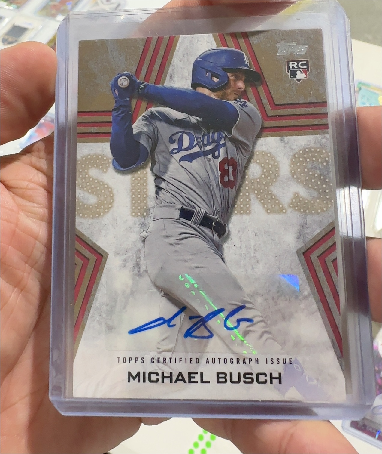2023 Topps Update Baseball Stars #BSA-MB Michael Busch — front