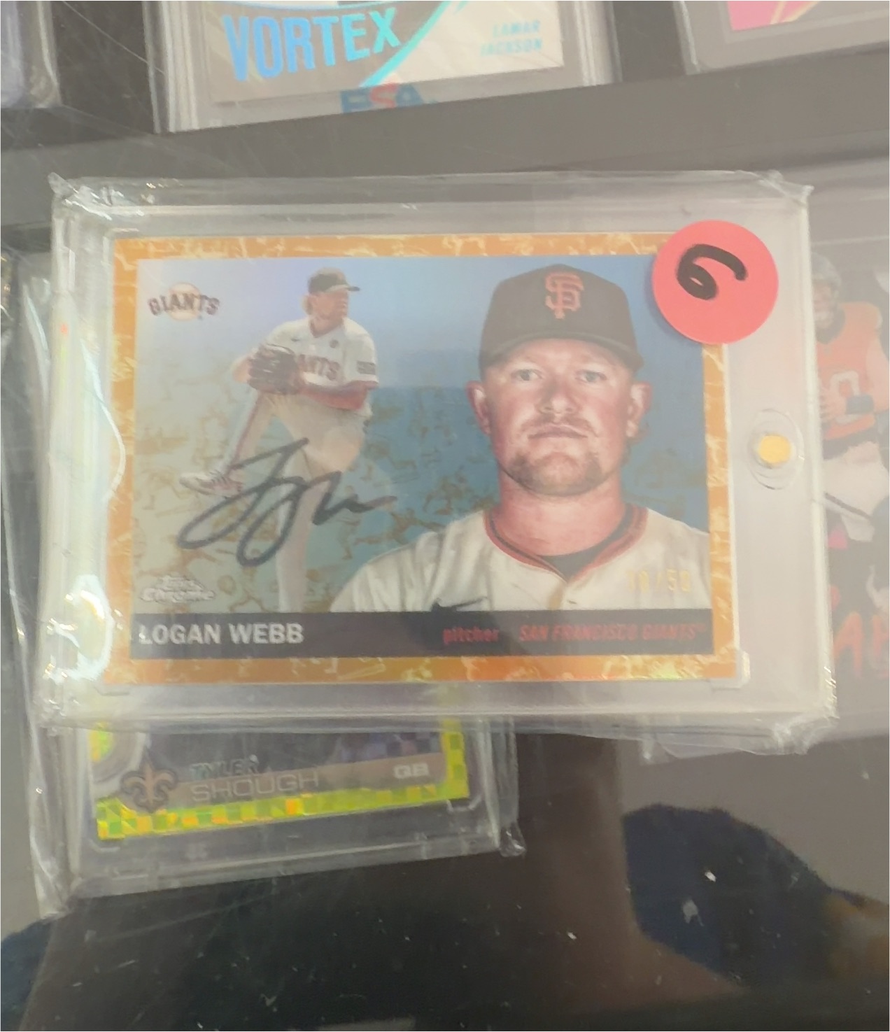 2025 Topps Chrome Platinum Anniversary #176 Logan Webb — front