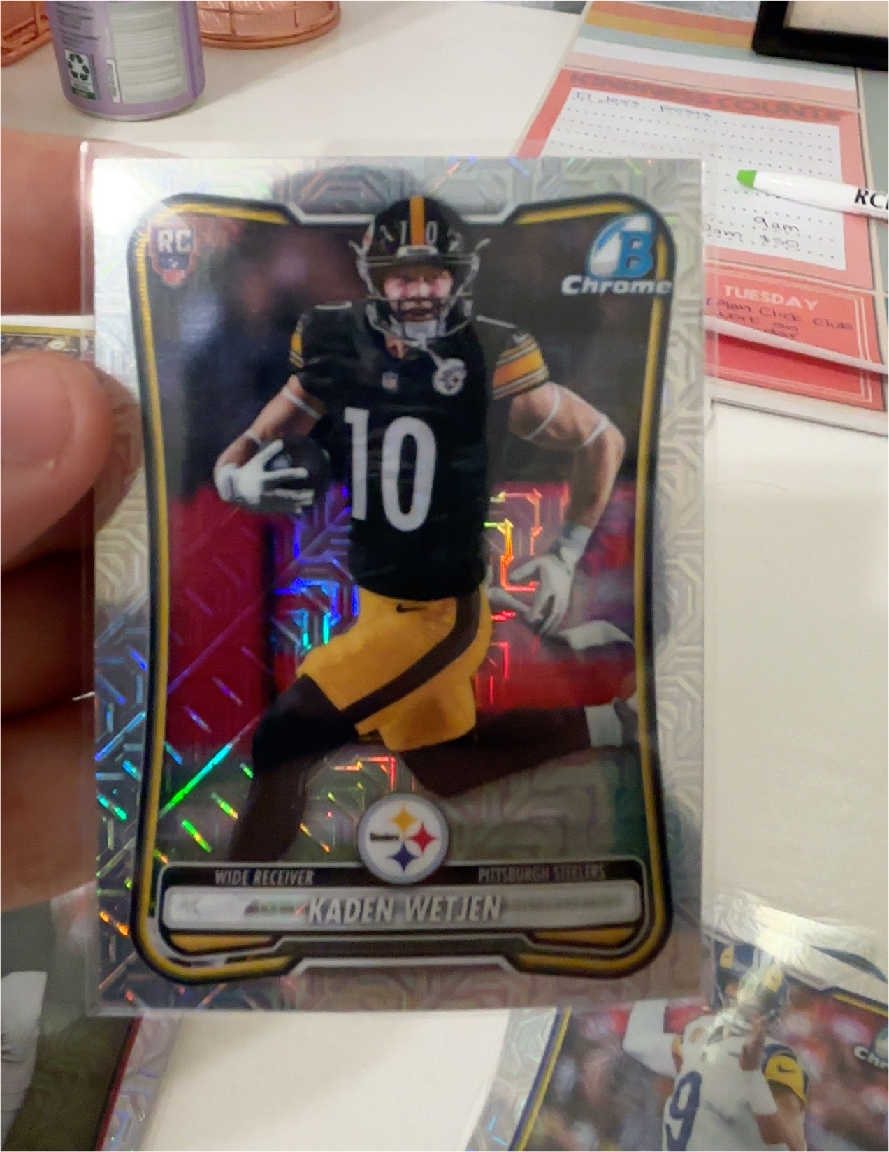 2026 Bowman Chrome #BCV-177 Kaden Wetjen — front
