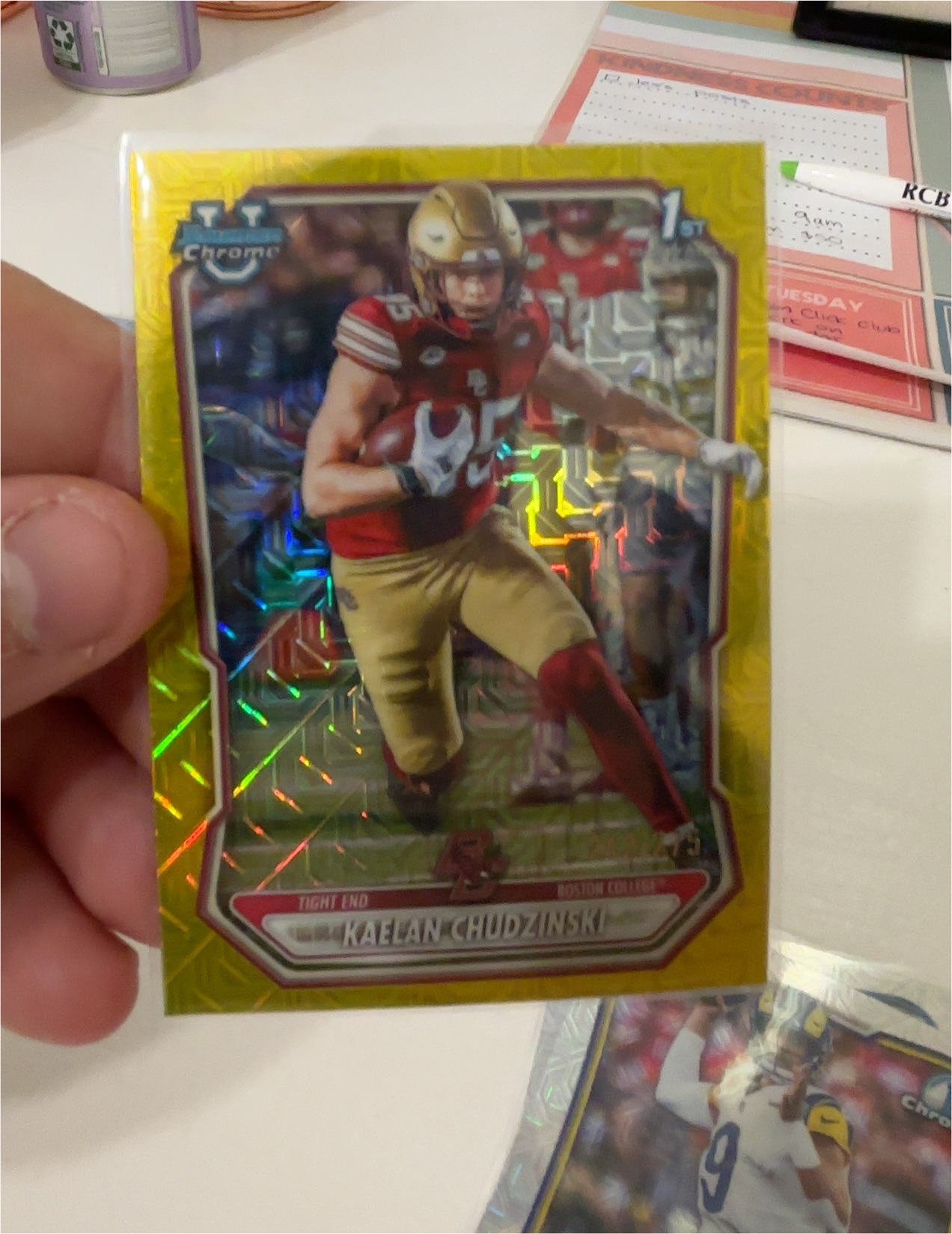 2026 Bowman Chrome #BCP-23 Kaelan Chudzinski — front