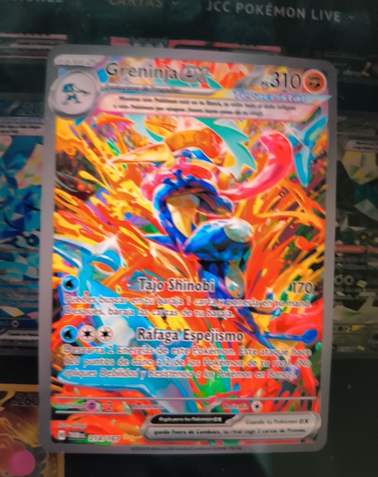 2023 Pokémon #214 Greninja EX — front