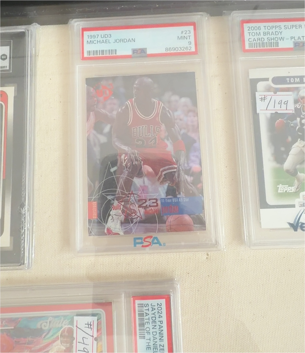 1997 Upper Deck #23 Michael Jordan — front