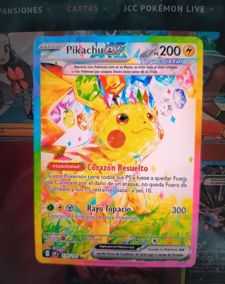 2024 Pokémon #238 Pikachu ex — front