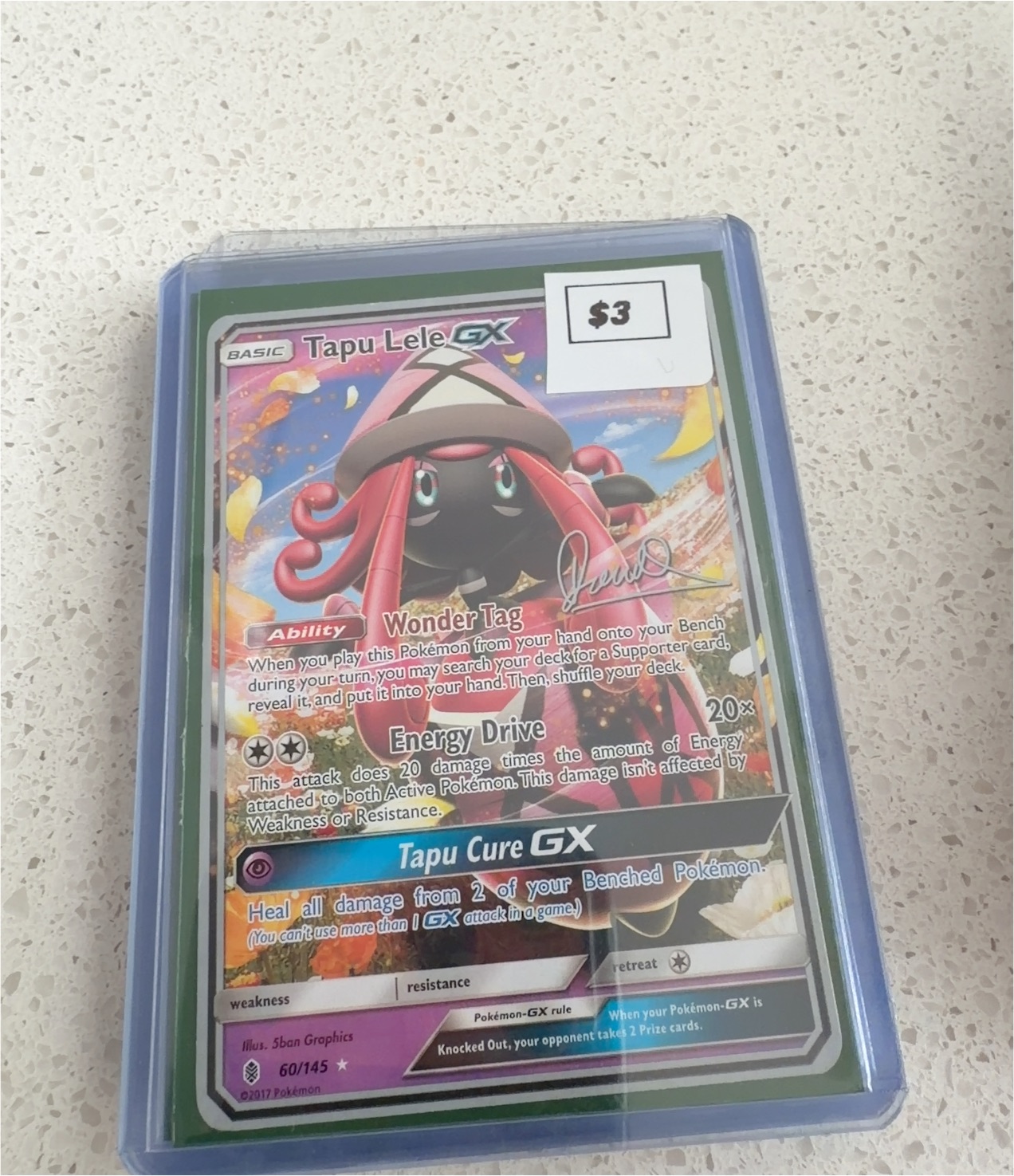 2017 Pokémon #60 Tapu Lele GX — front
