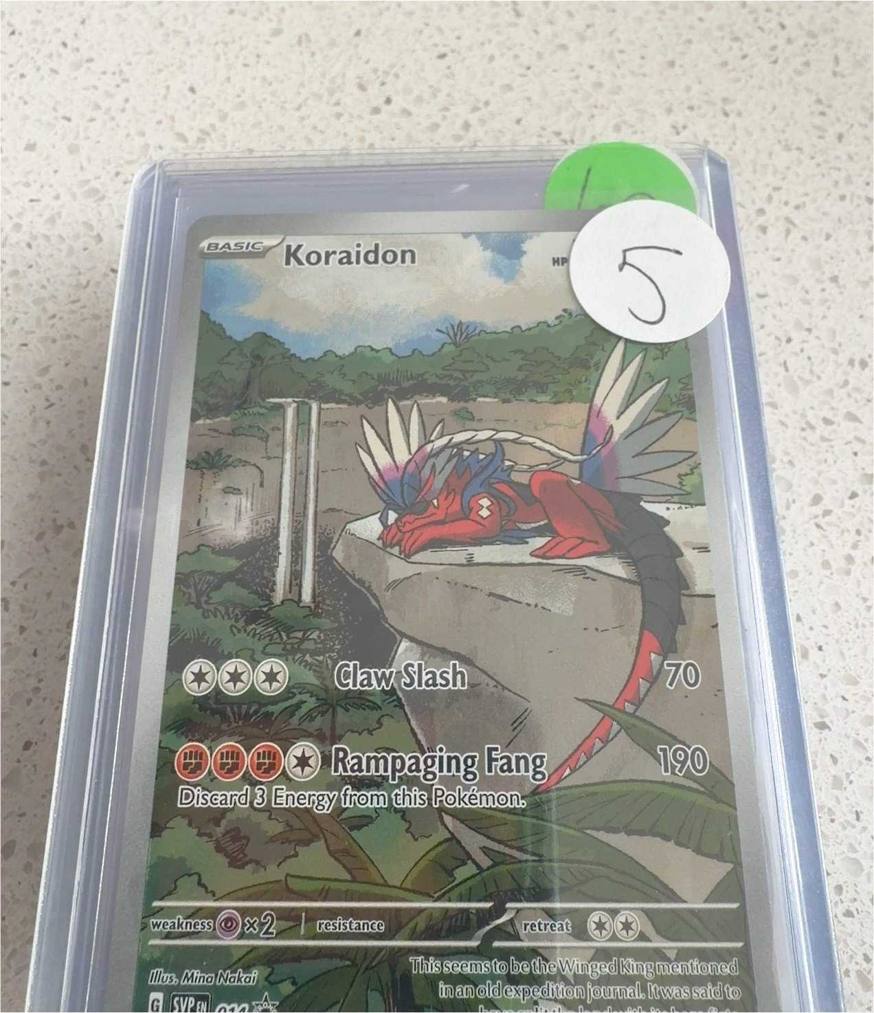 2023 Pokémon #014 Koraidon — front