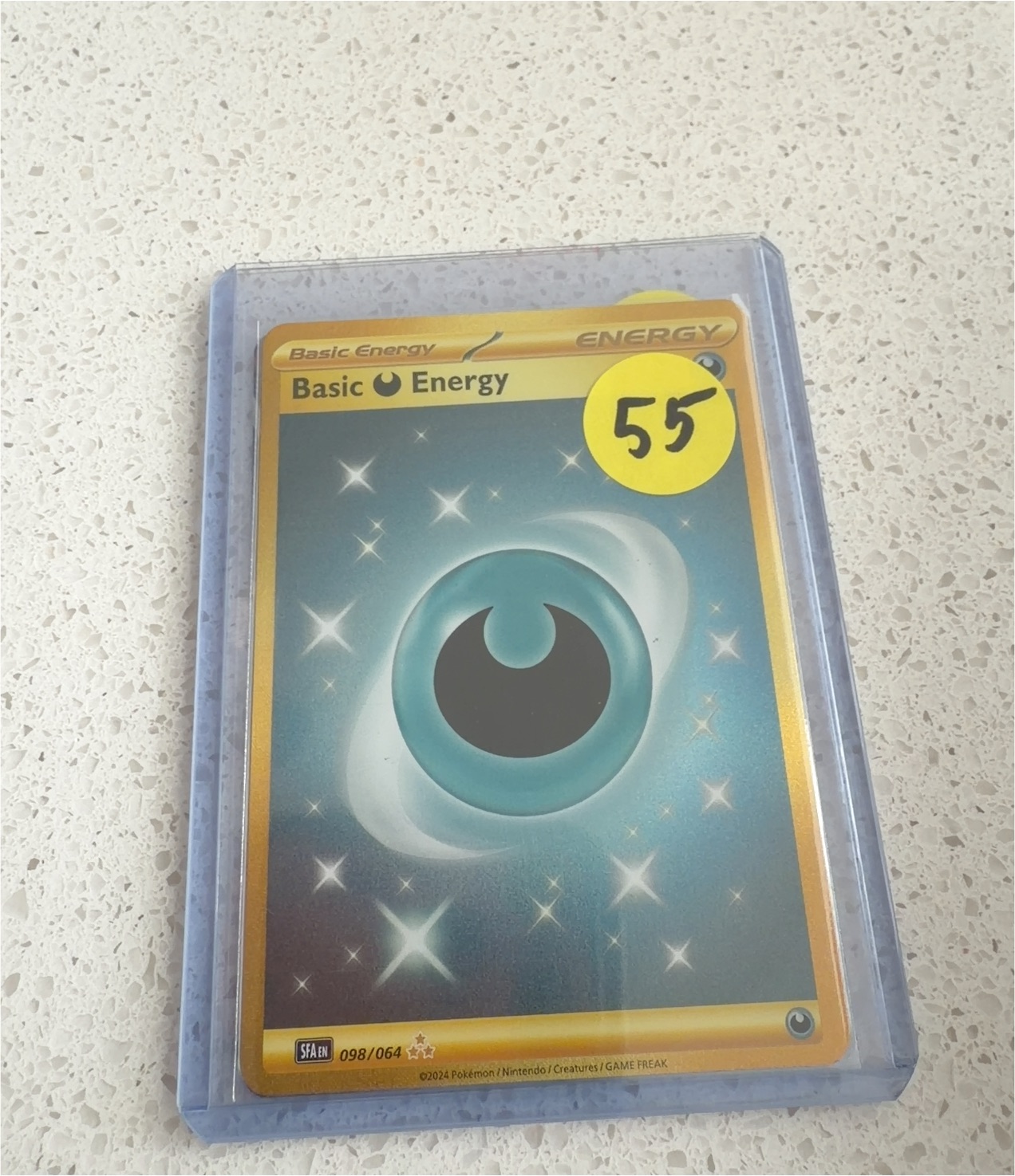 2024 Pokémon TCG Basic Darkness Energy 098 — front