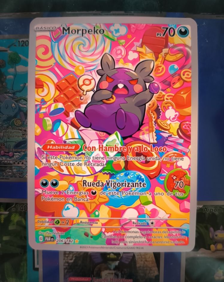 2023 Pokémon SV04 Paradox Rift #206 Morpeko — front