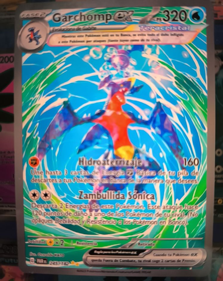 2023 The Pokémon Company Garchomp ex 245/182 — front