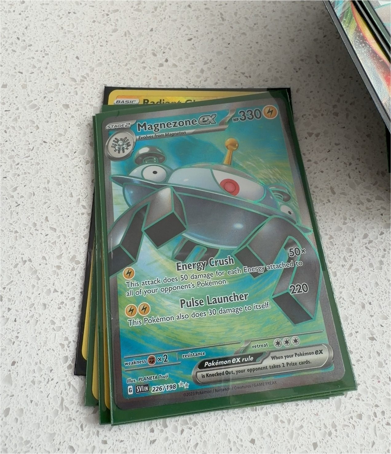 2023 Pokémon #226 Magnezone EX — front