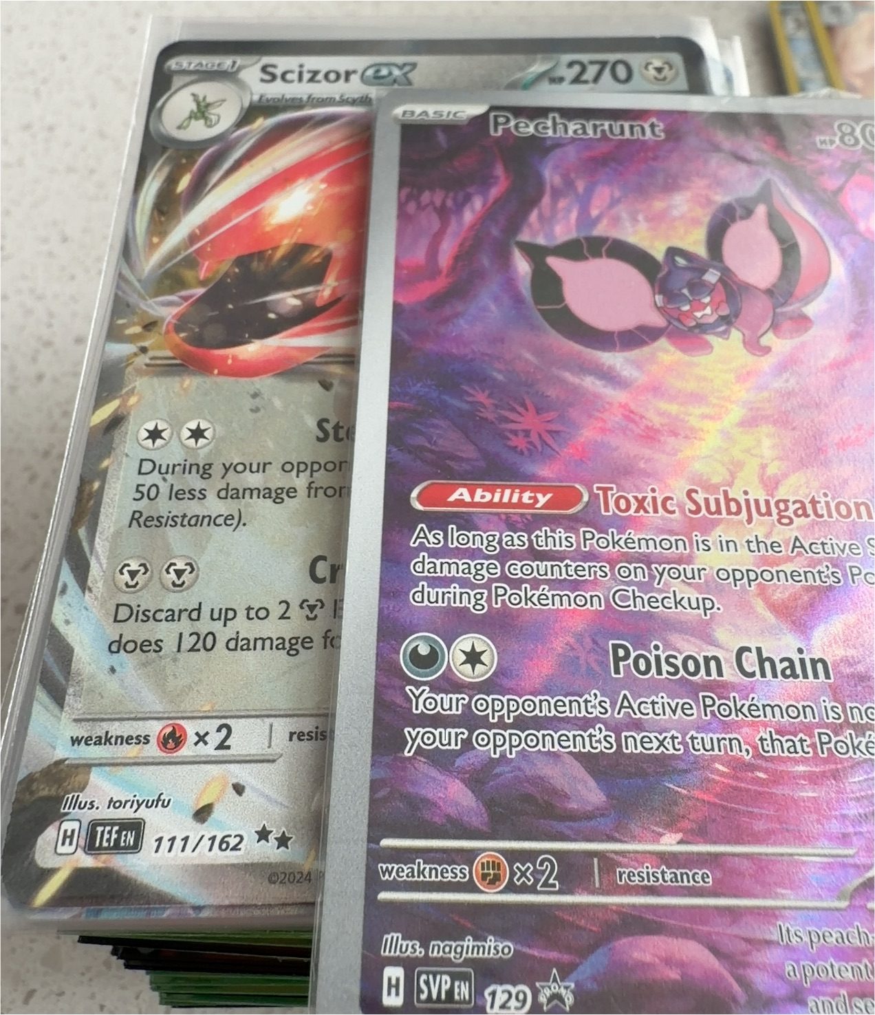 2024 Pokémon #129 Pecharunt — front