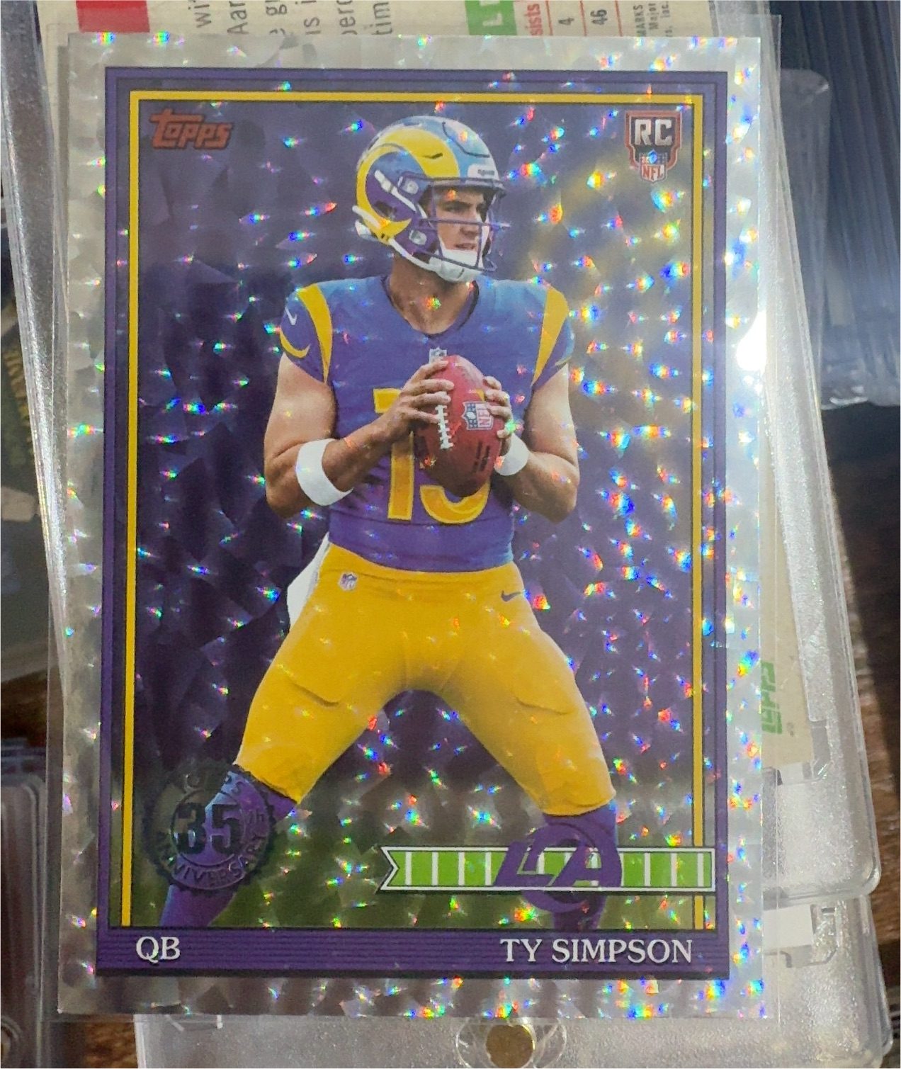 2026 Topps Flagship #91TR-2 Ty Simpson — front