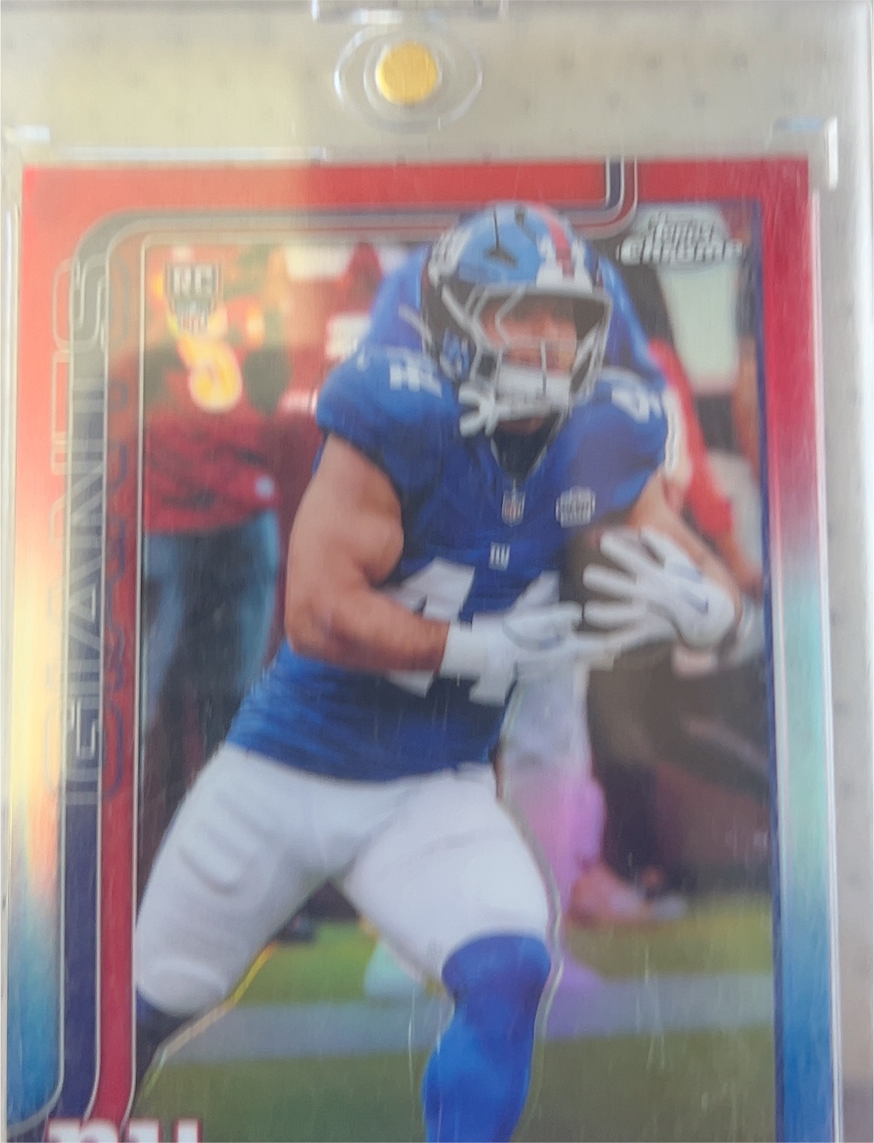 2025 Topps Chrome #331 Cam Skattebo — front