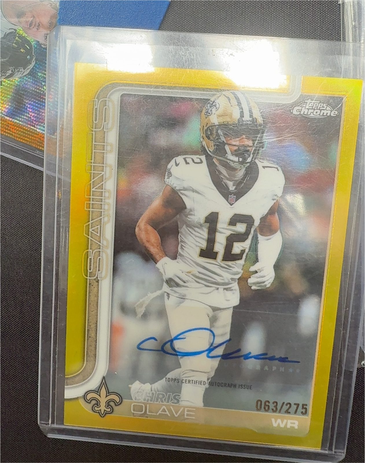 2025 Topps Chrome #BA-CO Chris Olave — front