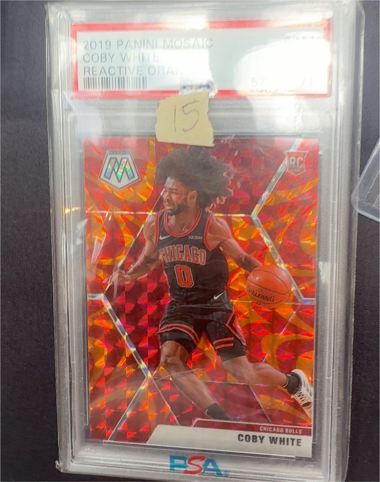 2019 Panini Mosaic #211 Coby White — front