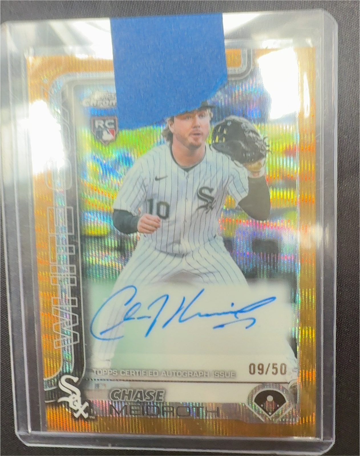 2025 Topps Chrome Update #AC-CME Chase Meidroth — front