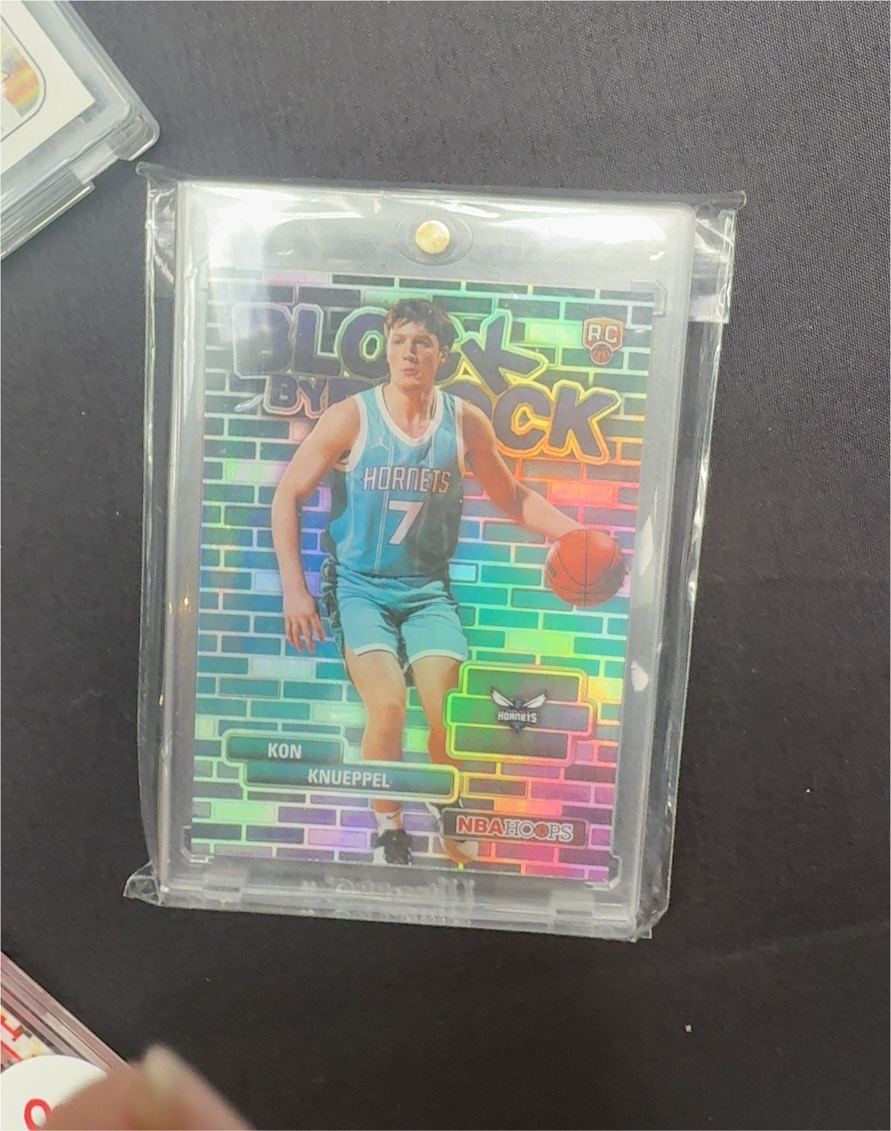 2025 Topps NBA Hoops BYB-4 Kon Knueppel — front