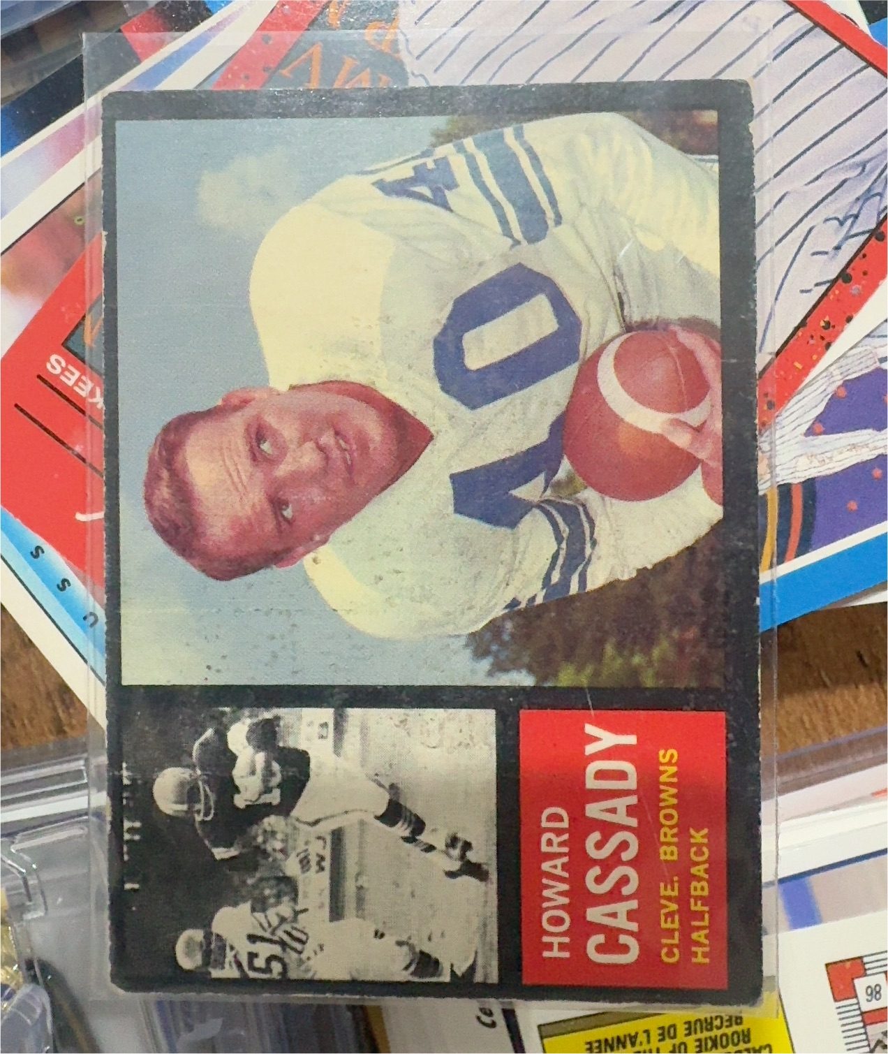 1962 Topps #26 Howard Cassady — front