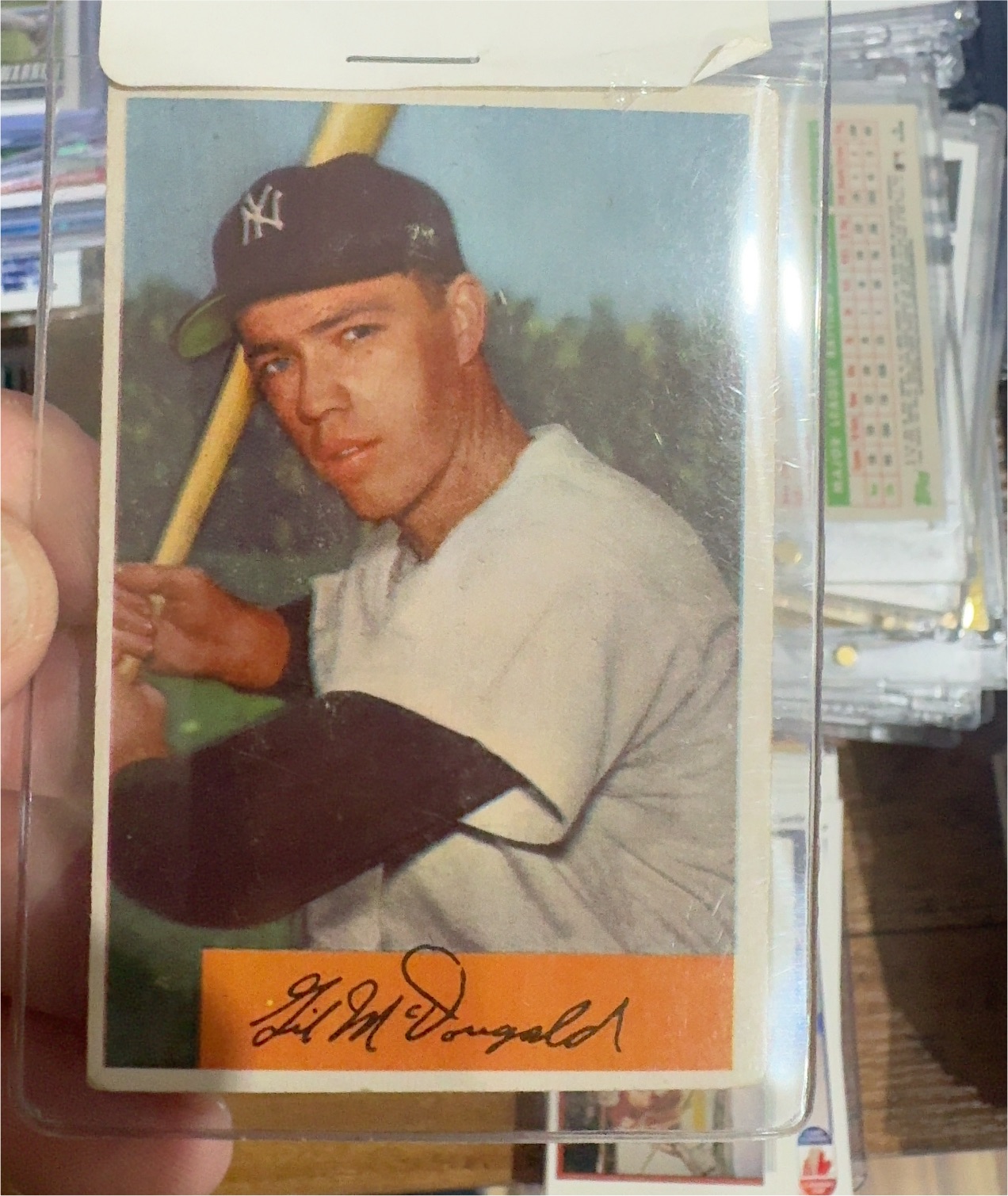 1954 Bowman #97 Gil McDougald — front
