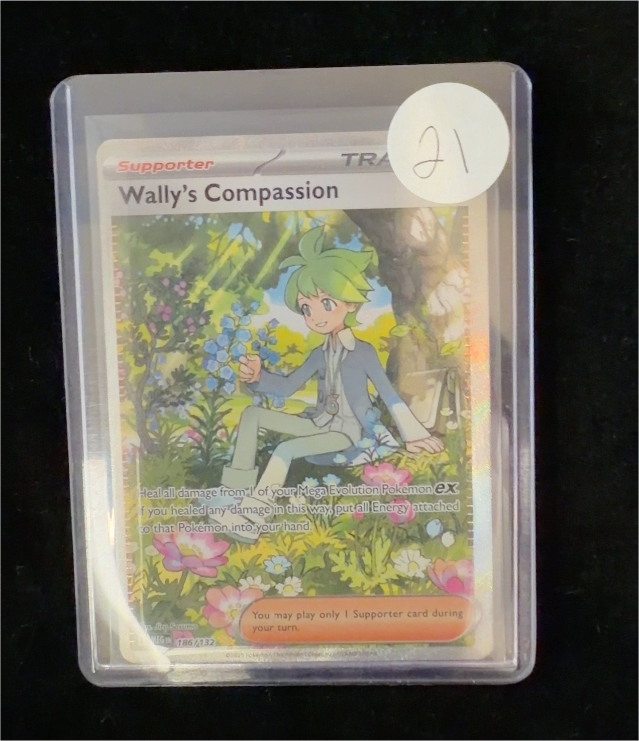 2025 Pokémon #186 Wally's Compassion — front