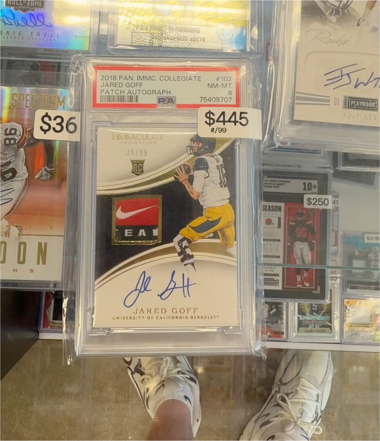 2016 Panini Immaculate Collegiate #102 Jared Goff — front