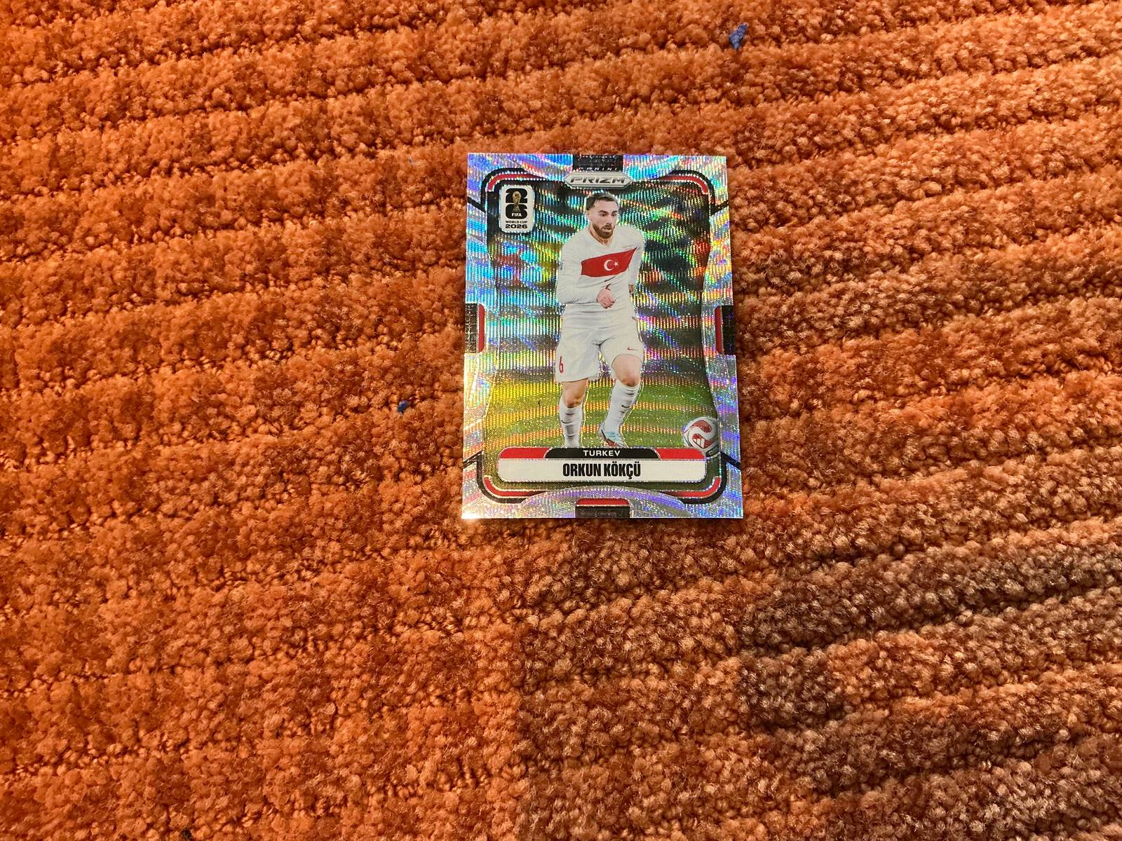 2026 Panini Prizm FIFA World Cup Orkun Kökçü — front