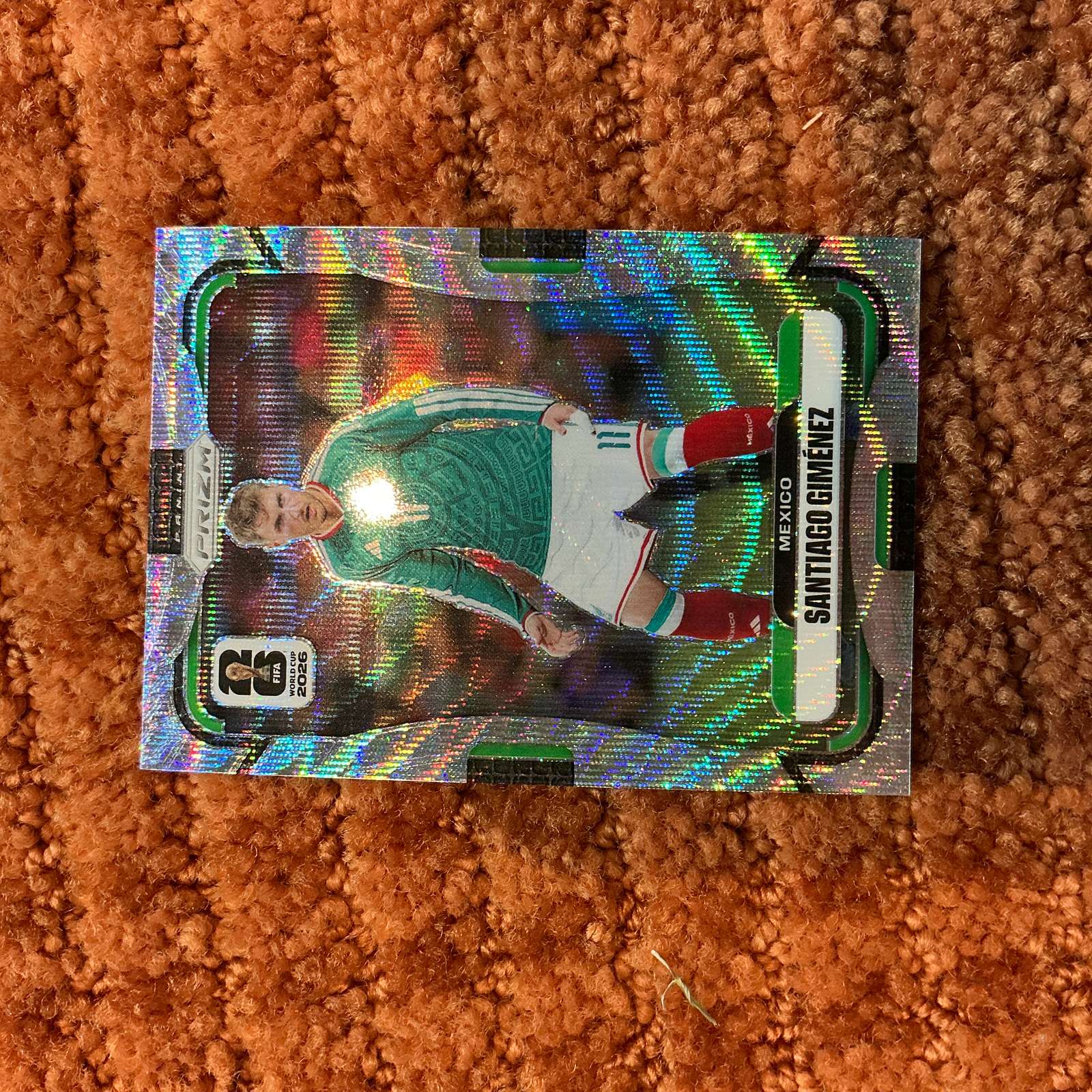 2026 Panini Prizm FIFA World Cup #291 Santiago Gimenez — front
