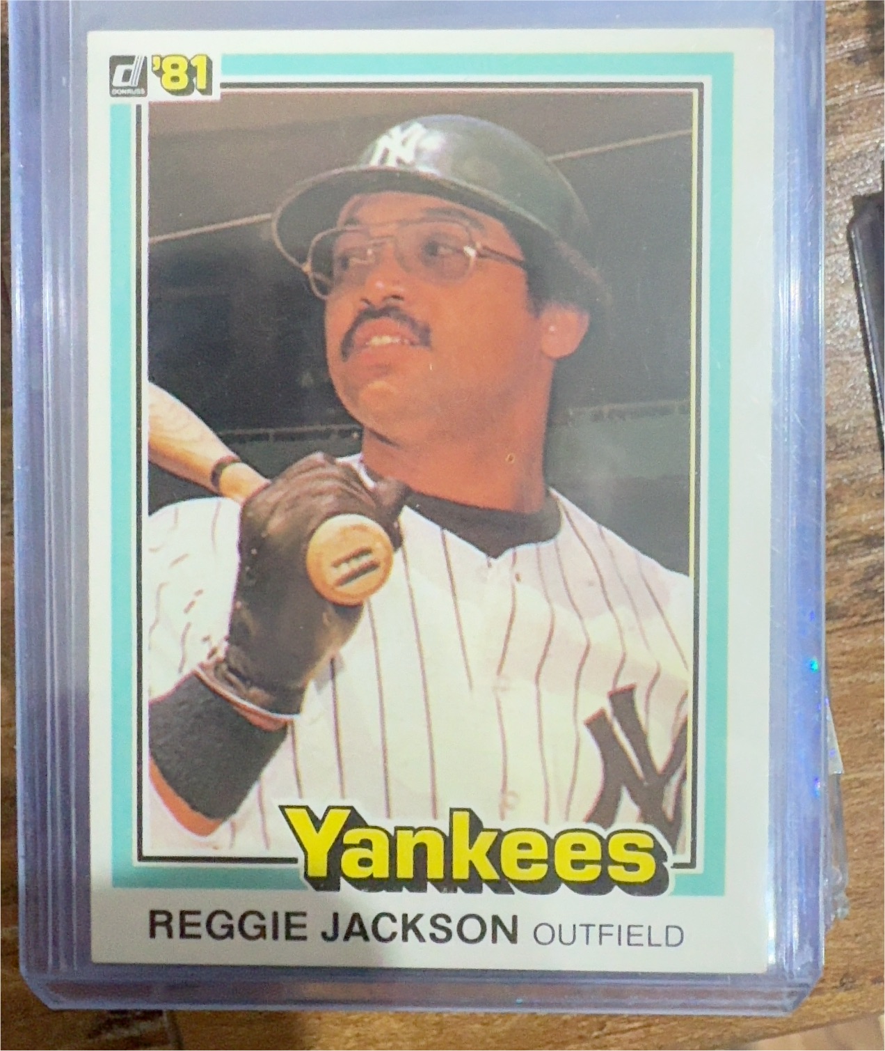 1981 Donruss #228 Reggie Jackson — front