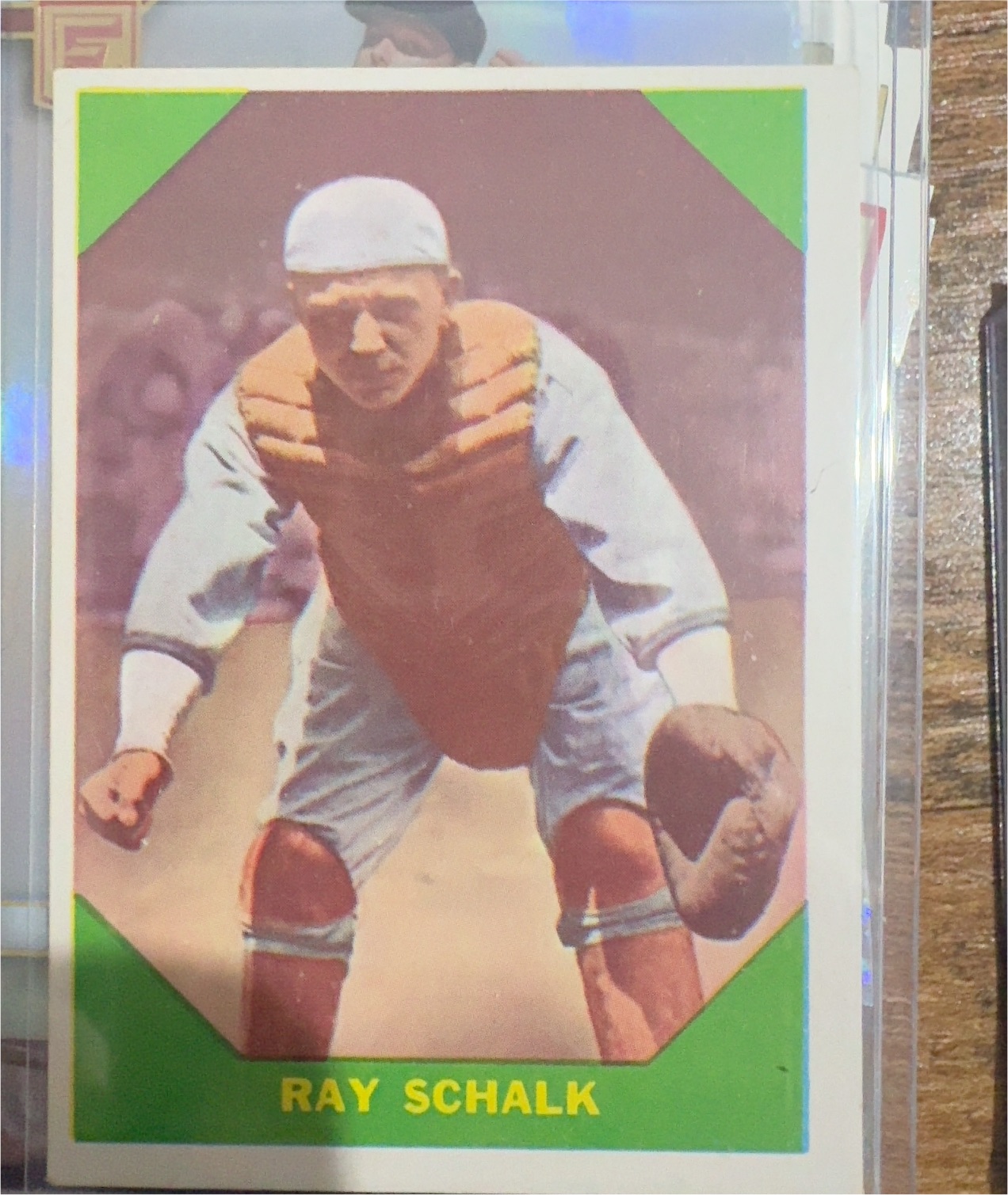 1960 Fleer #56 Ray Schalk — front