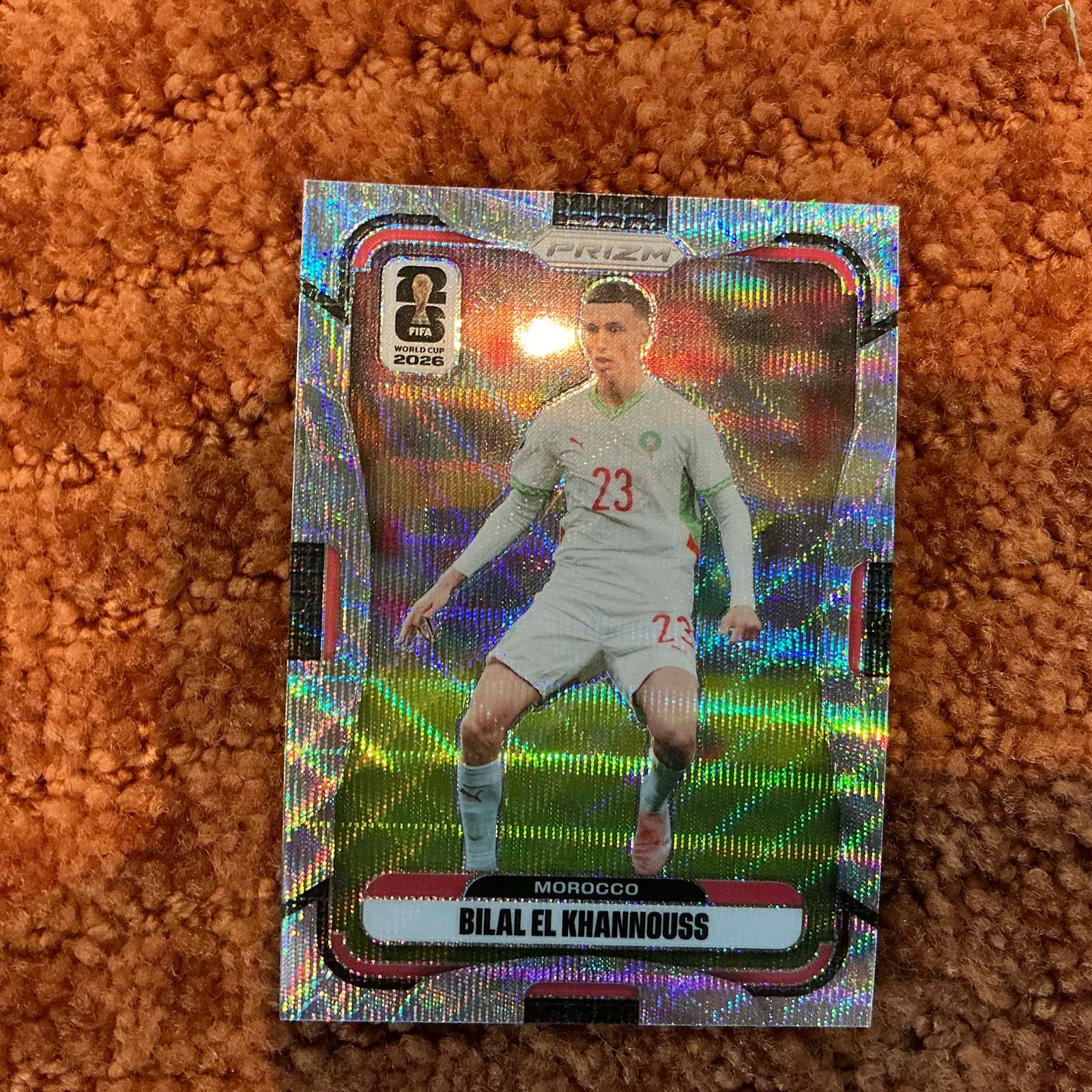 2026 Panini Prizm FIFA World Cup #294 Bilal El Khannouss — front