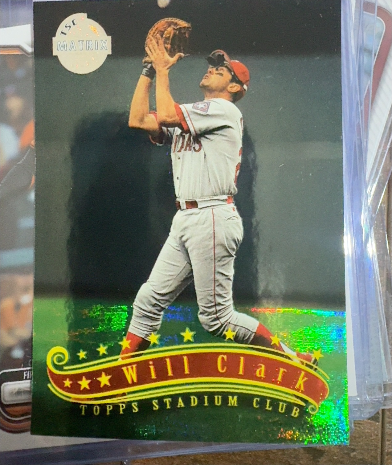 1997 Topps Stadium Club #49 Will Clark — front
