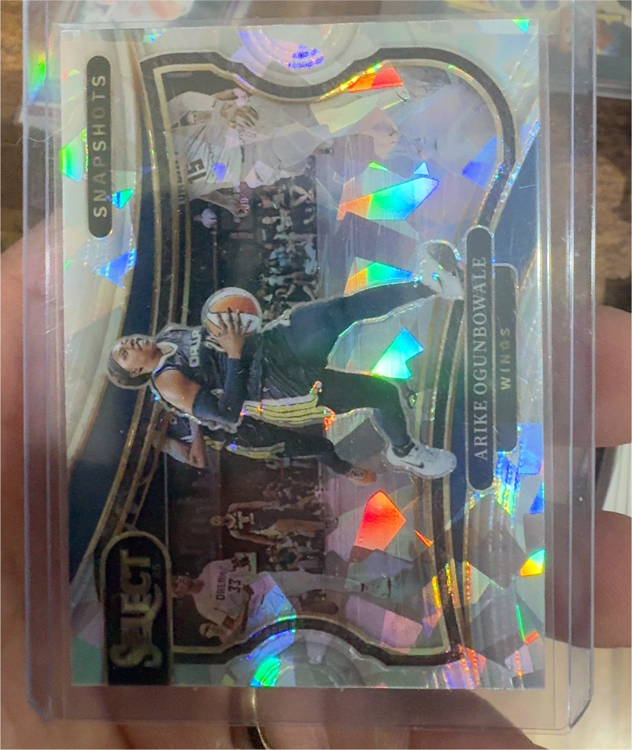 2025 Panini Select #6 Arike Ogunbowale — front