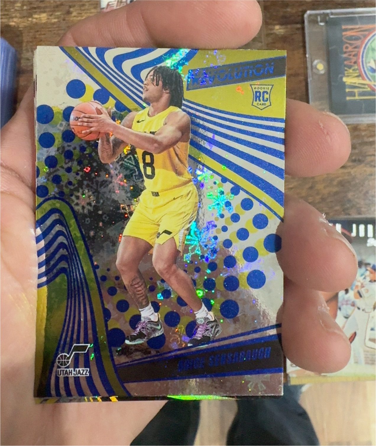 2023-24 Panini Revolution #128 Brice Sensabaugh — front