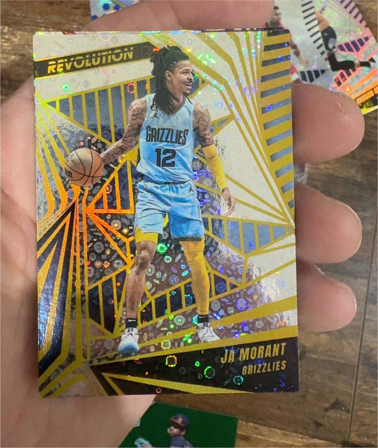 2023-24 Panini Revolution #13 Ja Morant — front
