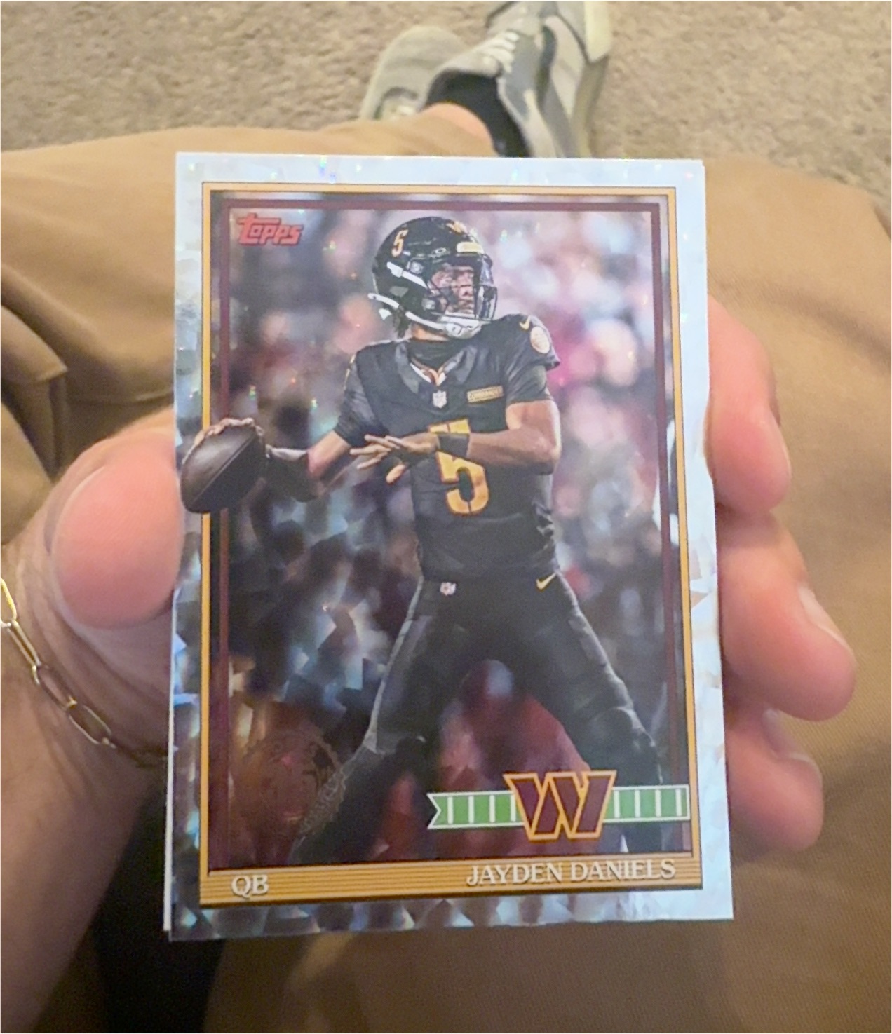 2026 Topps Flagship #91TF-44 Jayden Daniels — front