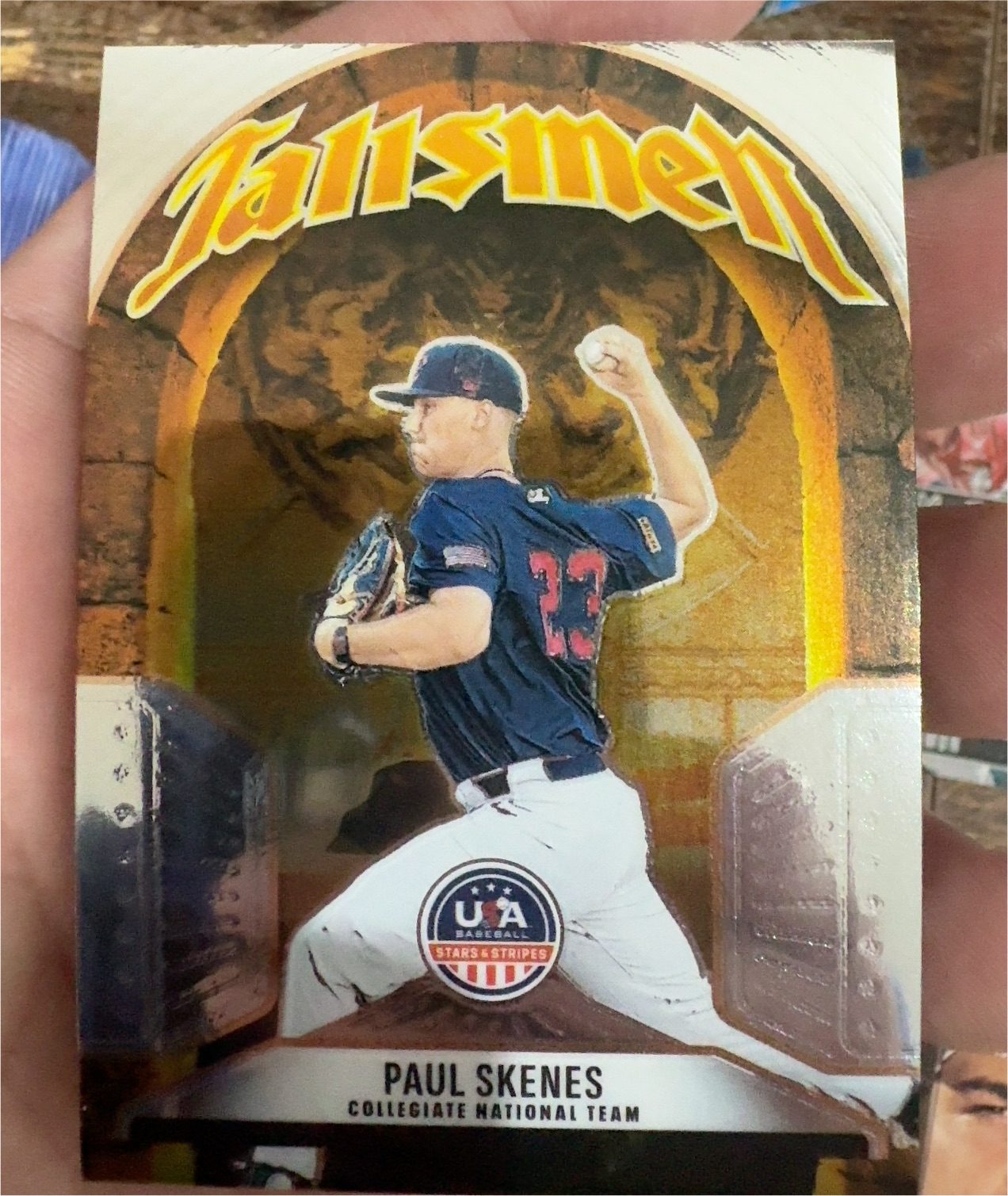 2026 Panini Stars & Stripes #18 Paul Skenes — front