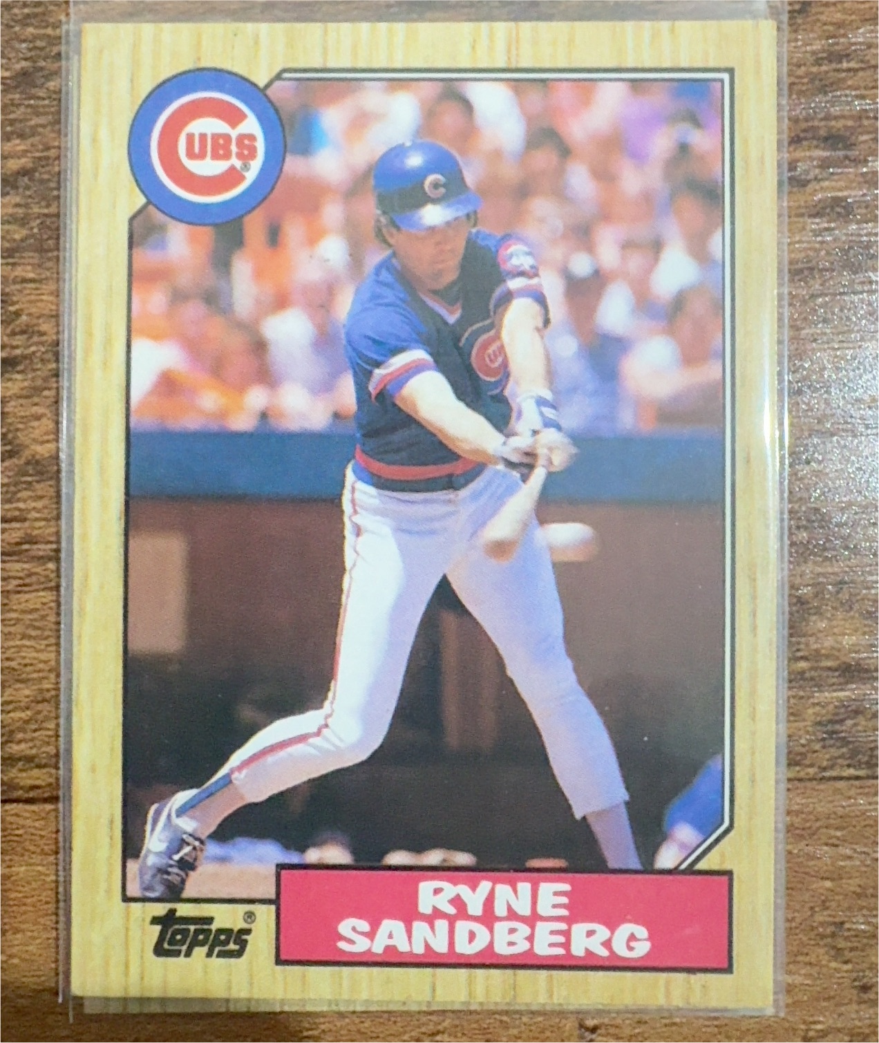 1987 Topps #680 Ryne Sandberg — front
