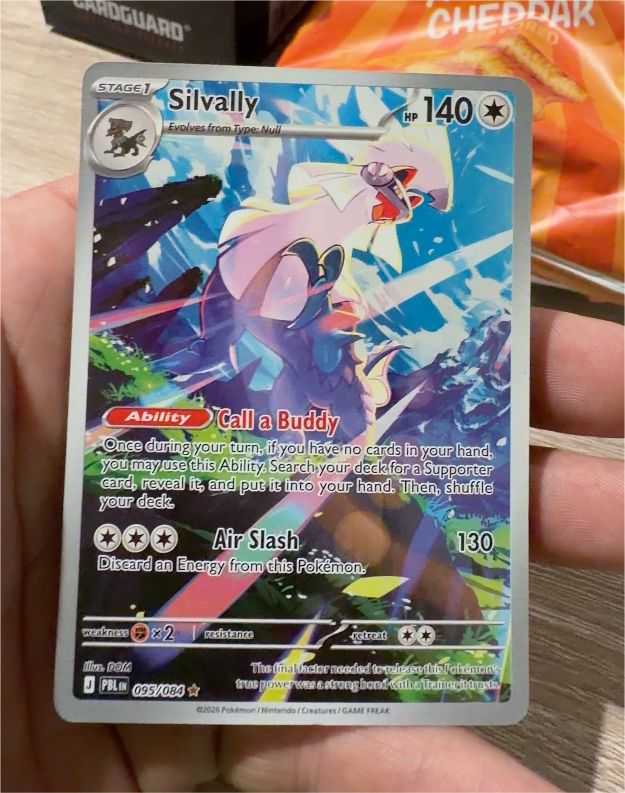 2026 Pokémon 095 Silvally — front