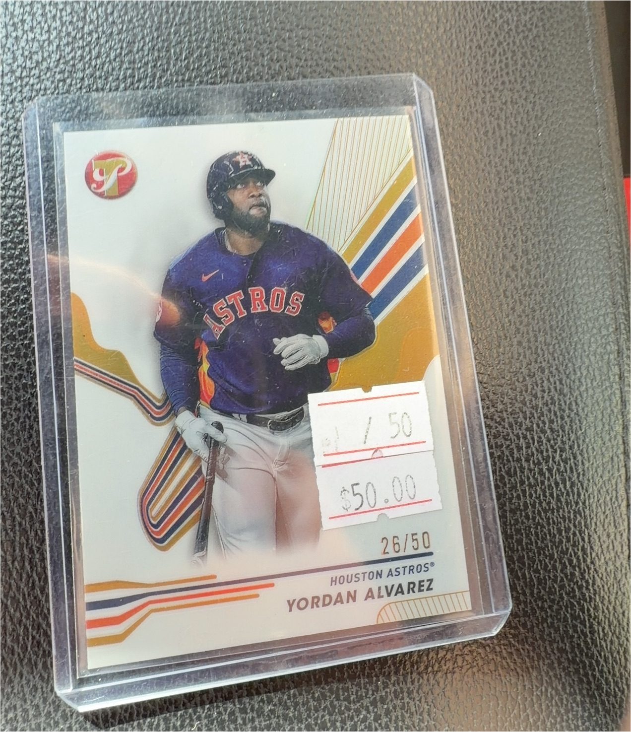 2024 Topps Pristine #26 Yordan Alvarez — front