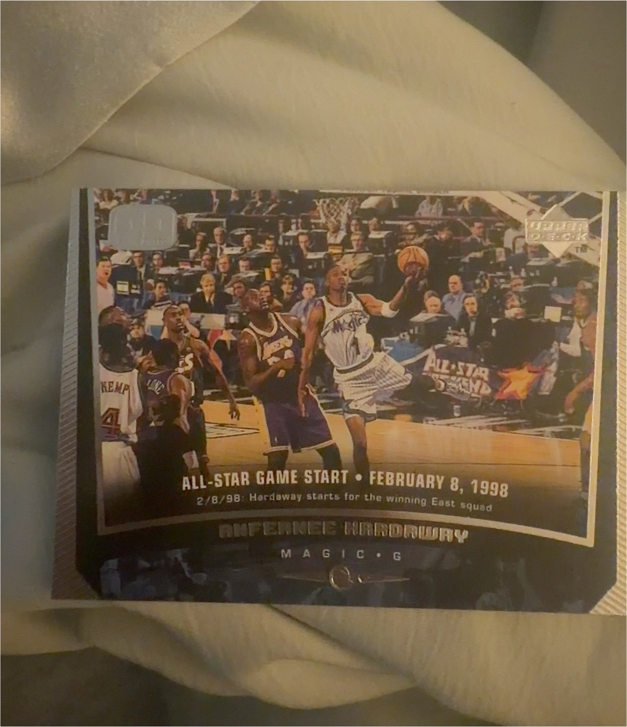 1998-99 Upper Deck #109 Anfernee Hardaway — front