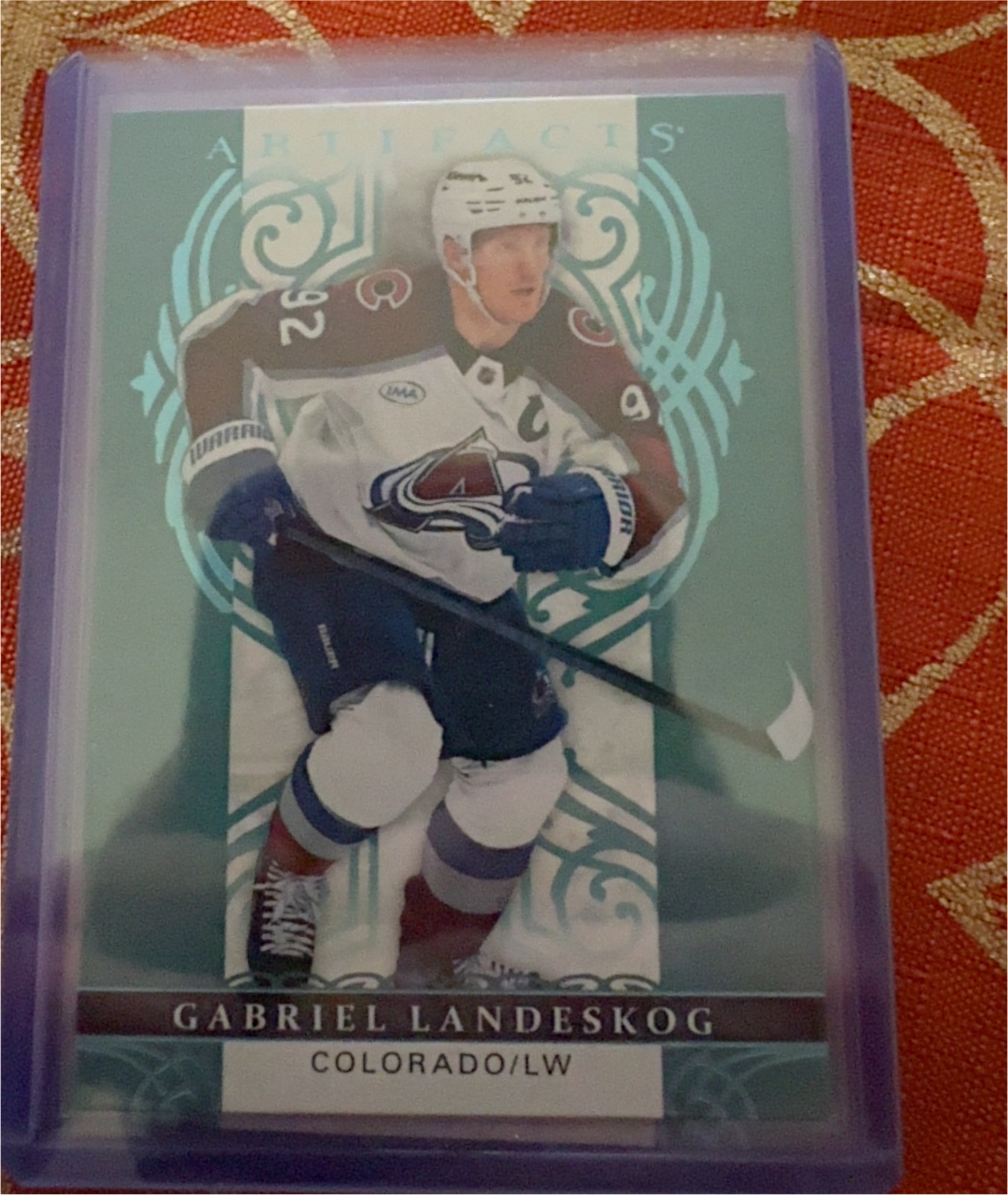 2026-27 Upper Deck Artifacts #89 Gabriel Landeskog — front