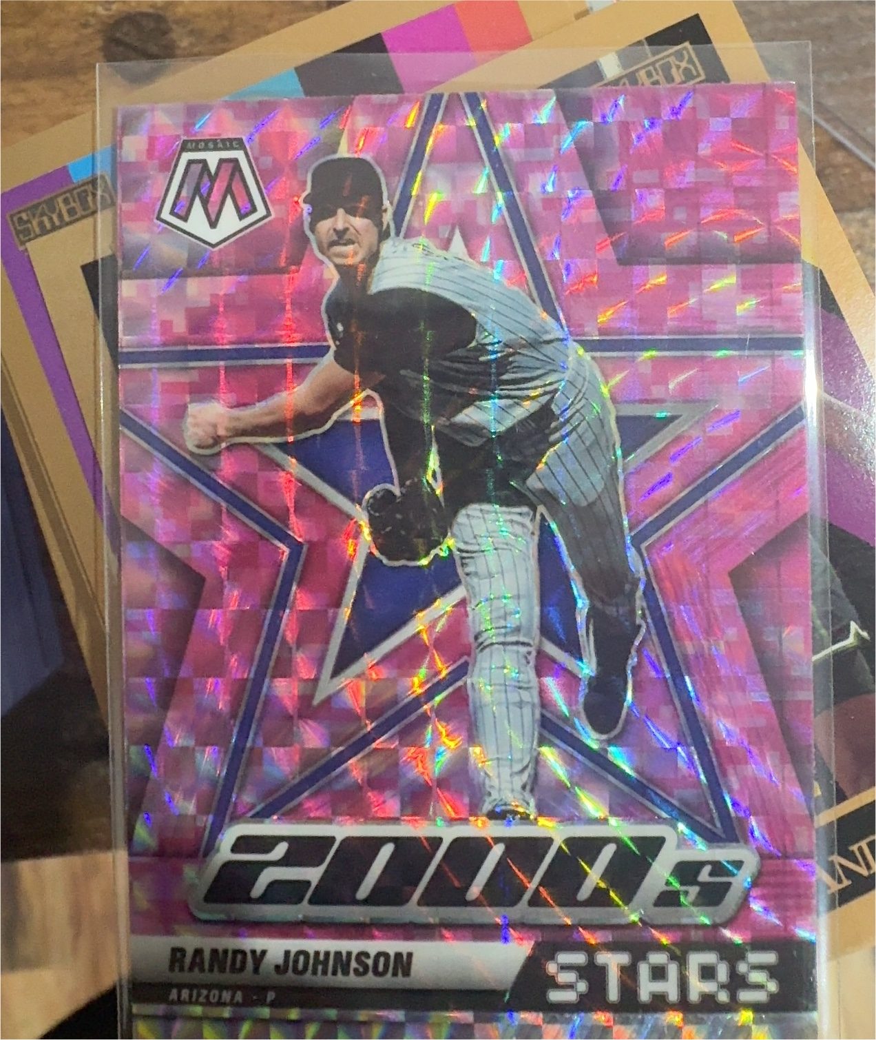 2022 Panini Mosaic #297 Randy Johnson — front