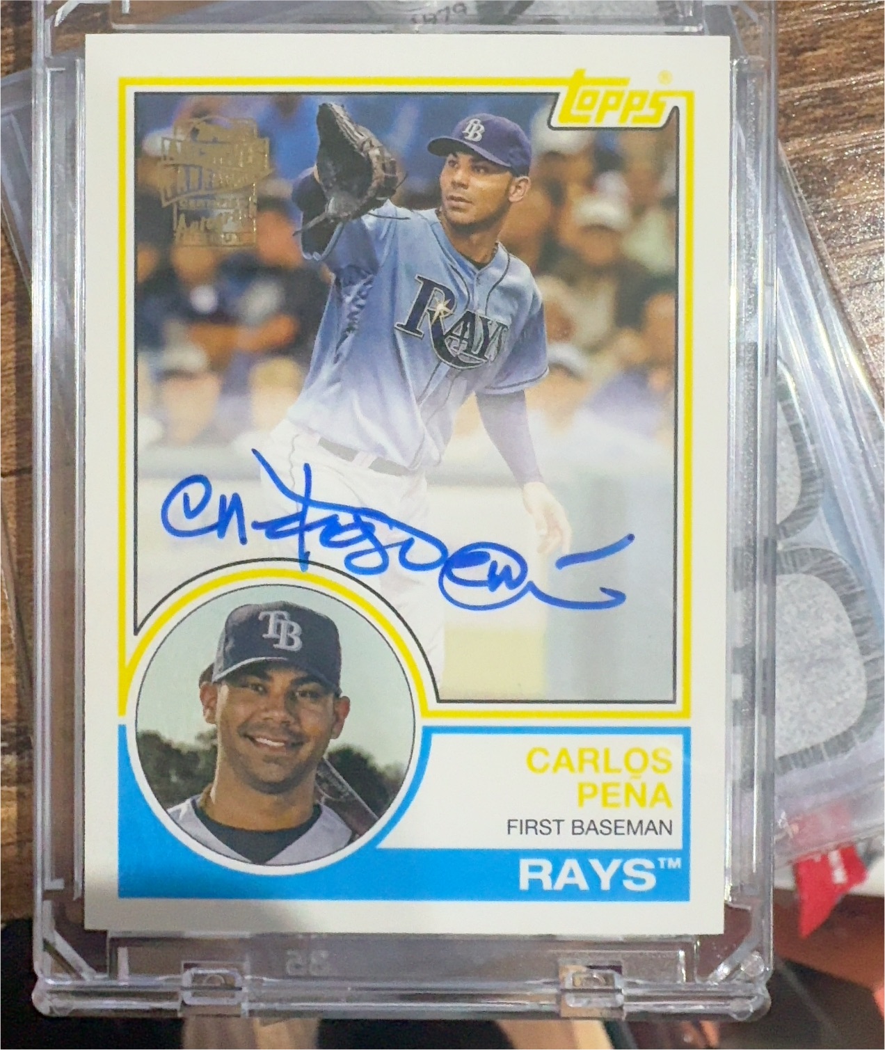 2022 Topps Archives #83FF-CP Carlos Peña — front