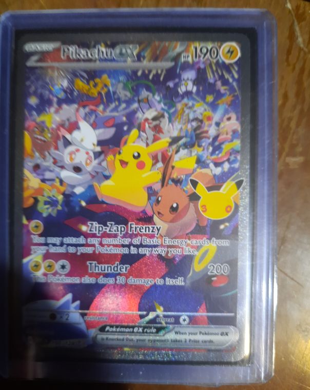 2023 Pokémon 30th Celebration #150 Pikachu ex — front