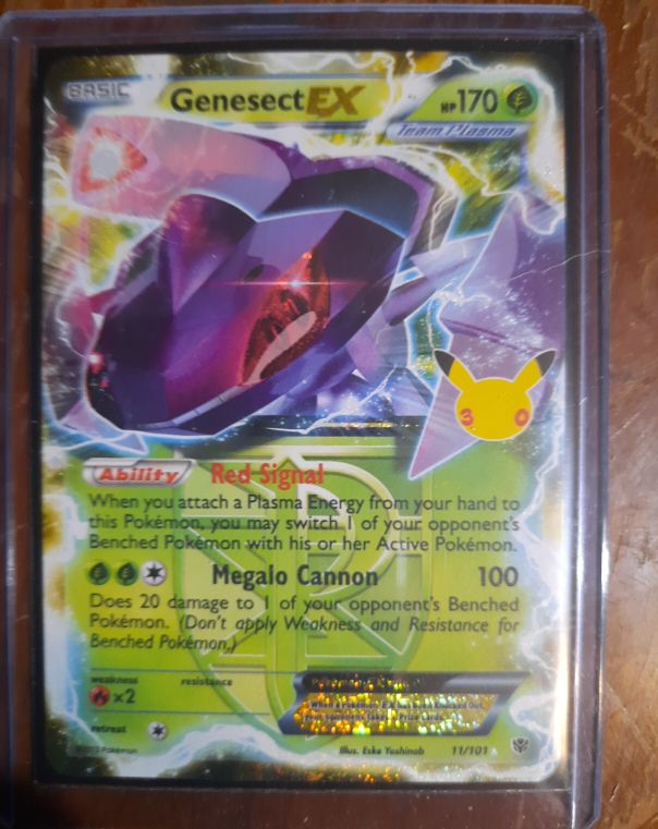 Genesect EX 11/101 — front