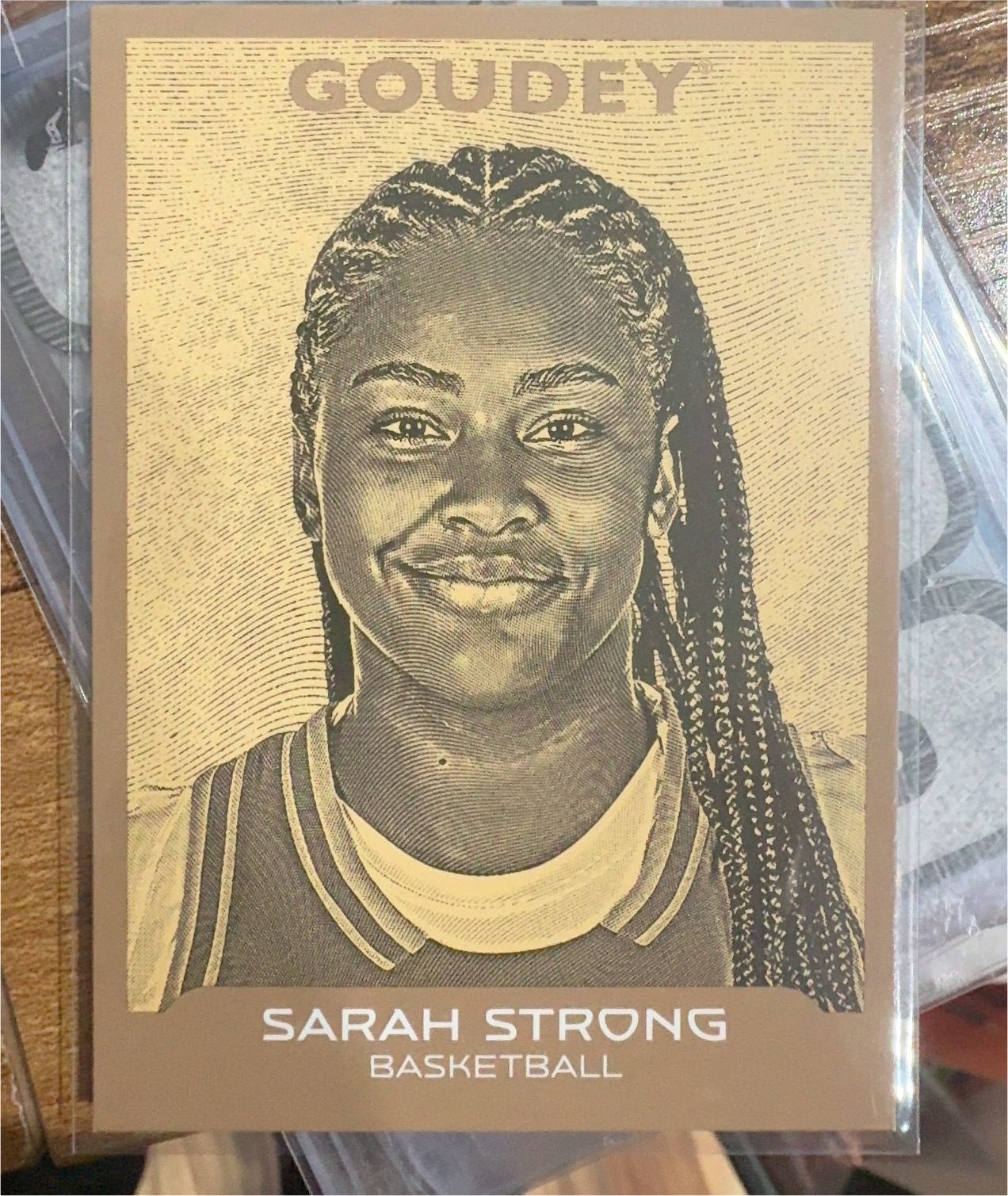 2026 Upper Deck Goodwin Champions Goudey #G-22 Sarah Strong — front